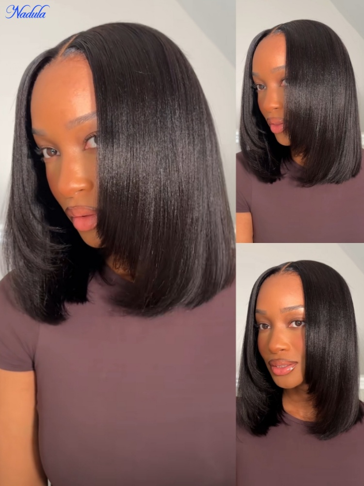 Nadula Uitverkoop 10 inch 12 i - Glueless Wear And Go Human Hair Wig recensie en prijs