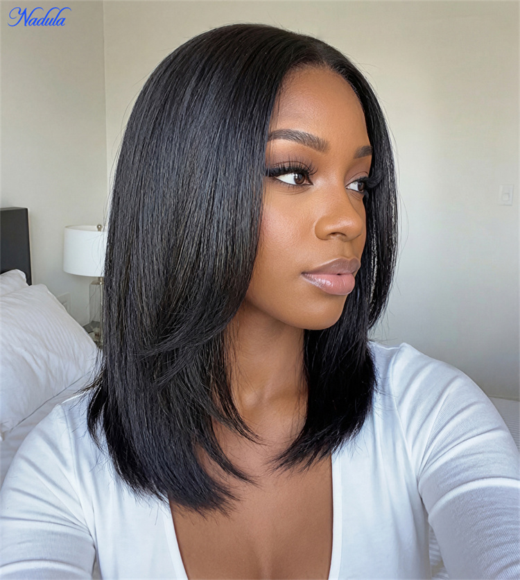 Nadula Uitverkoop 10 inch 12 i - Glueless Wear And Go Human Hair Wig recensie en prijs