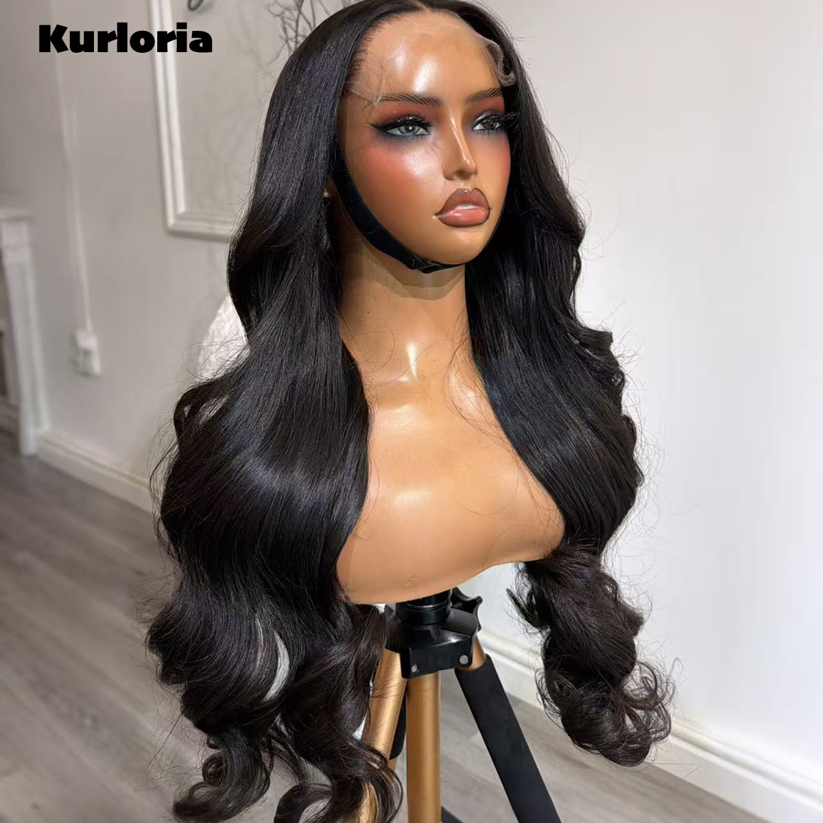 100% echt haar, natuurlijk zwa - Glueless Wear And Go Human Hair Wig recensie en prijs