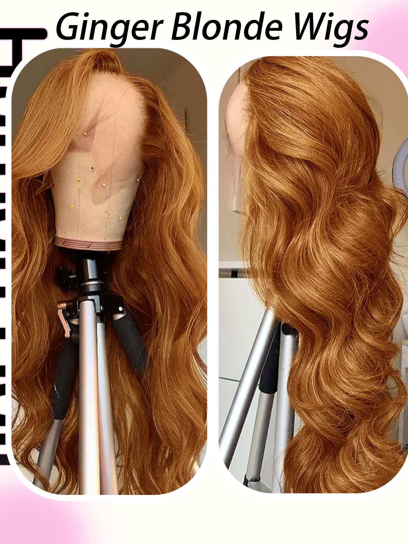 Gember Blonde 13X6 Lace Front  - 613 Blonde Body Wave Lace Front Wig recensie en prijs
