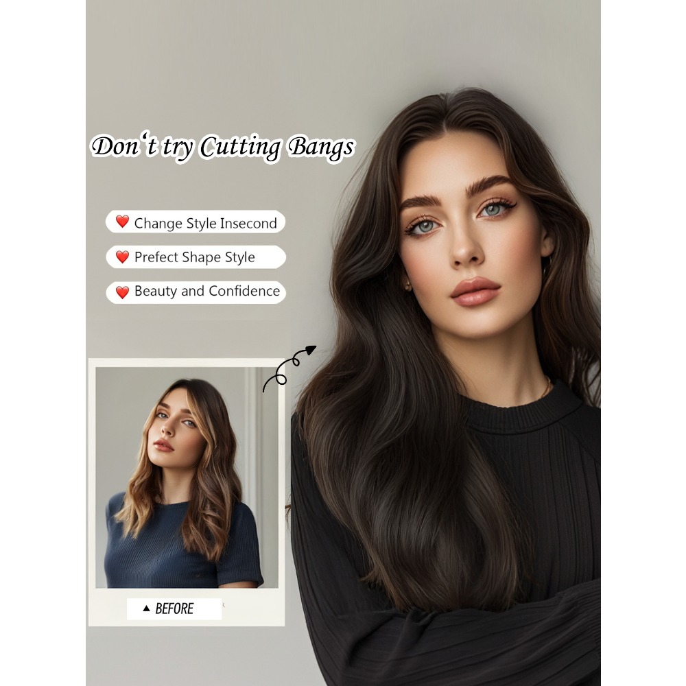 100% echt haar toppers bruin h - Seamless Clip In Hair Extensions Human Hair recensie en prijs