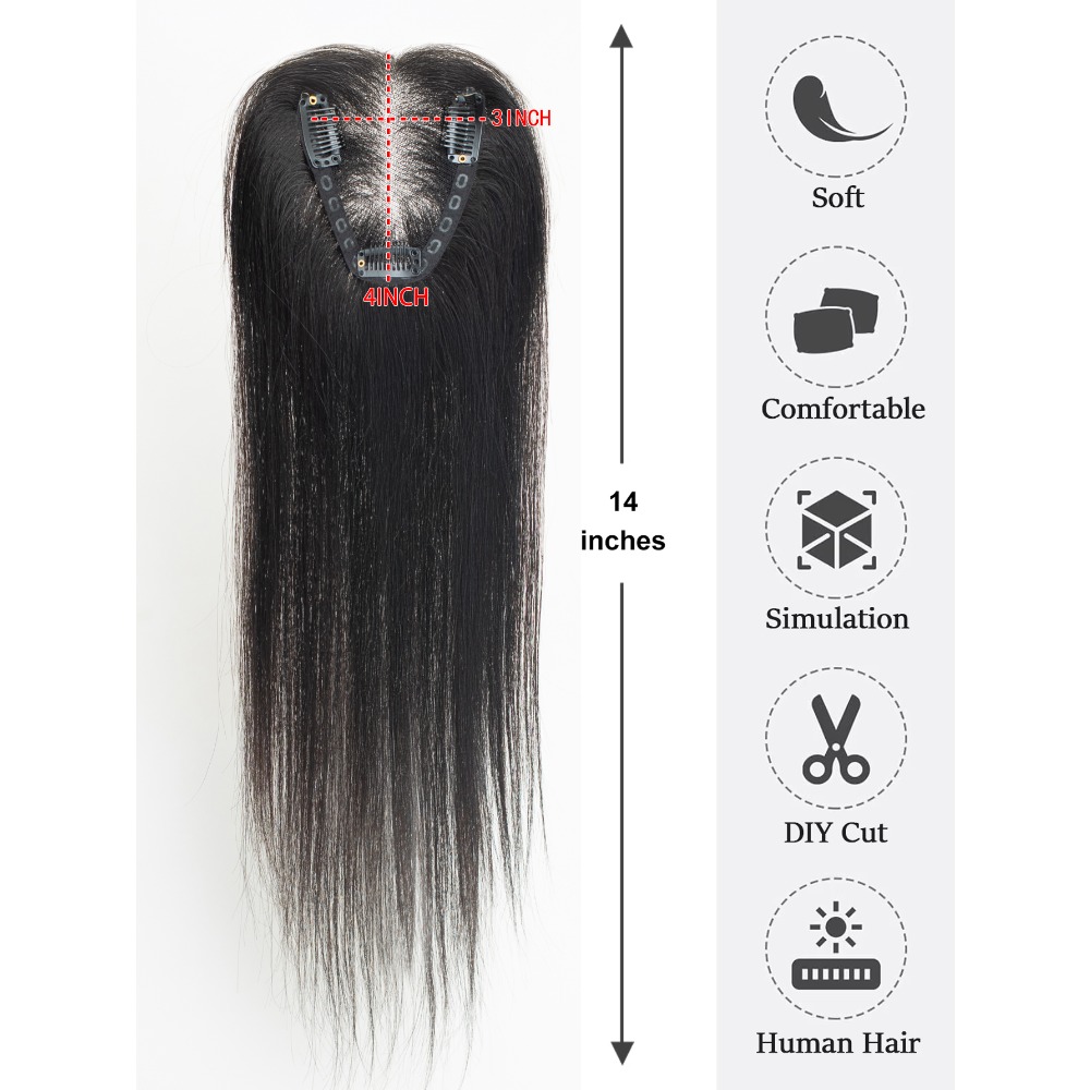 100% echt haar toppers bruin h - Seamless Clip In Hair Extensions Human Hair recensie en prijs