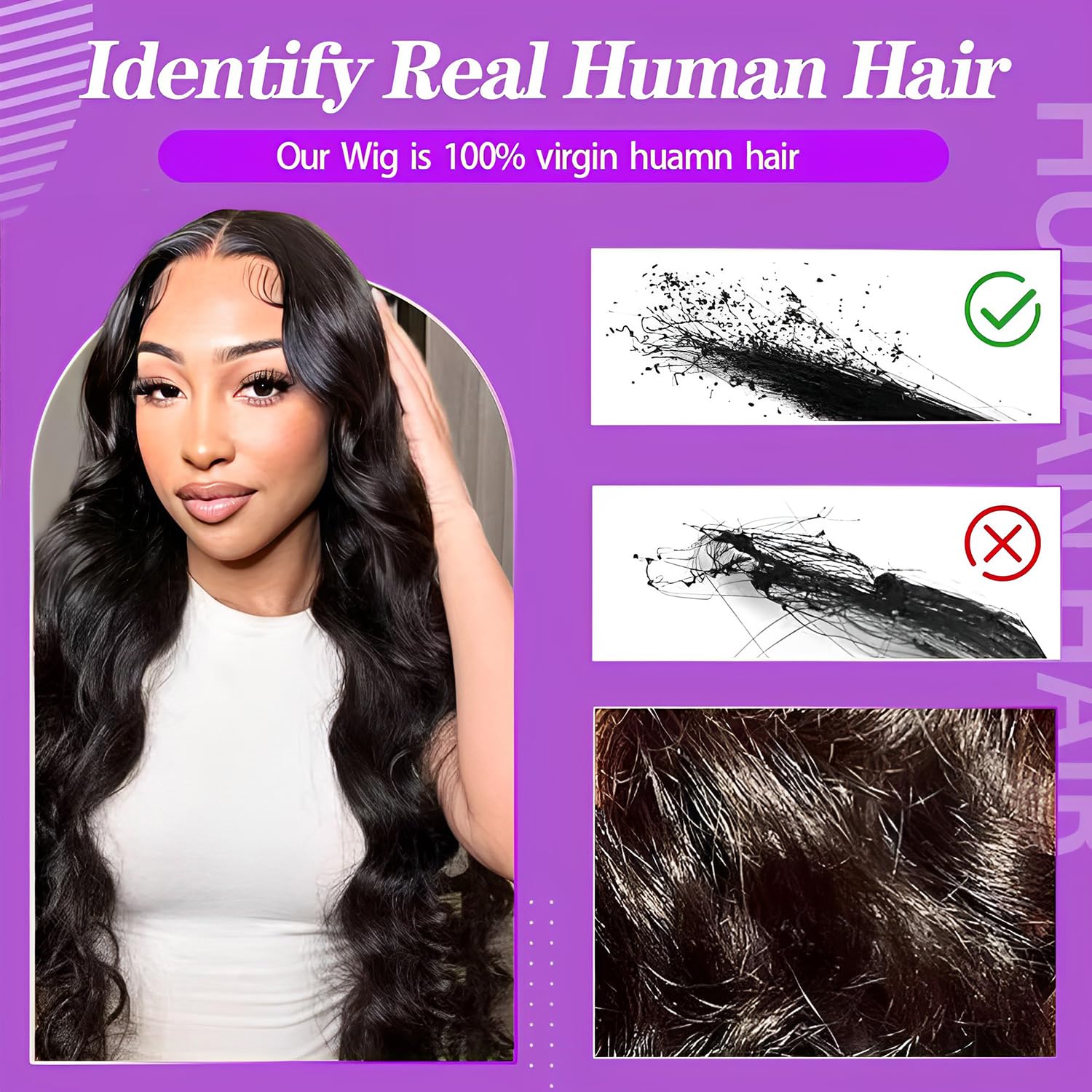 13x6 HD Transparante Body Wave - Hd Lace Frontal Wig Human Hair Pre Plucked recensie en prijs