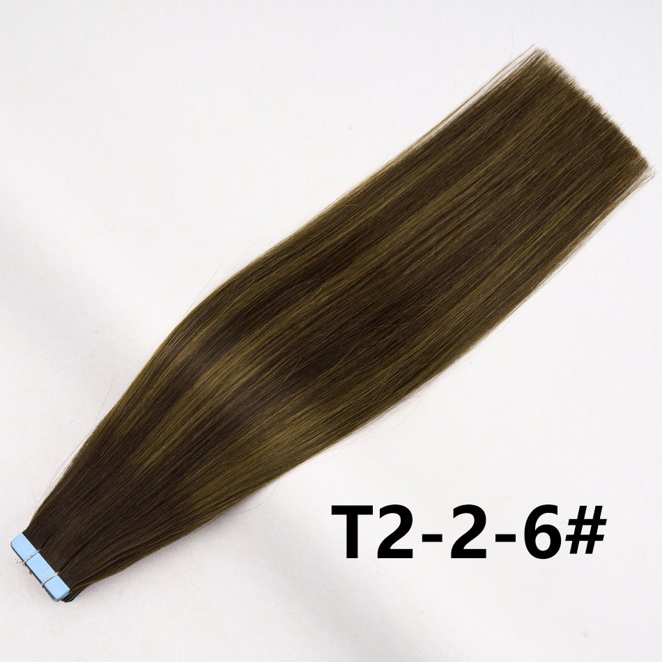 Modieuze tape-in haarverlengin - Invisible Tape In Extensions Real Hair recensie en prijs