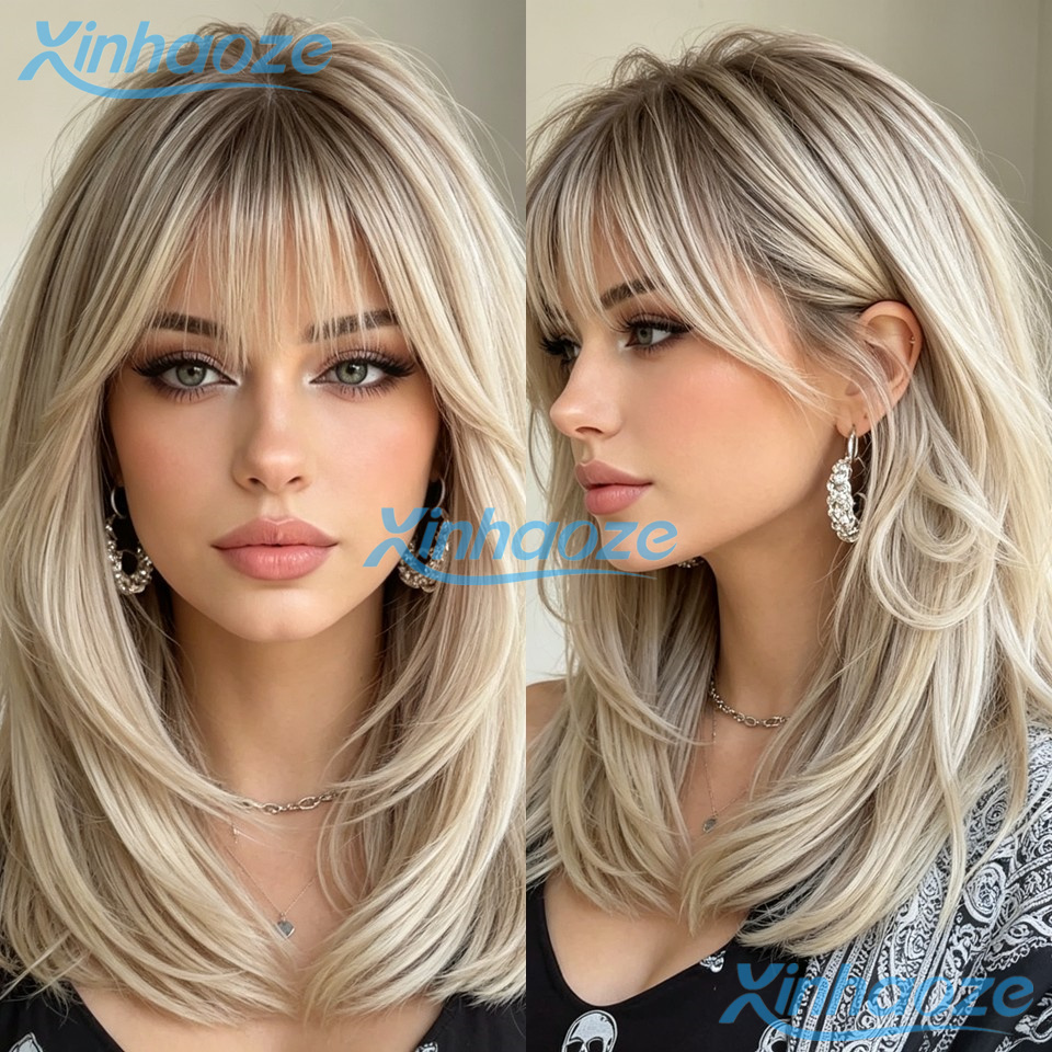 Kort Braziliaans platinablonde - 613 Blonde Body Wave Lace Front Wig recensie en prijs