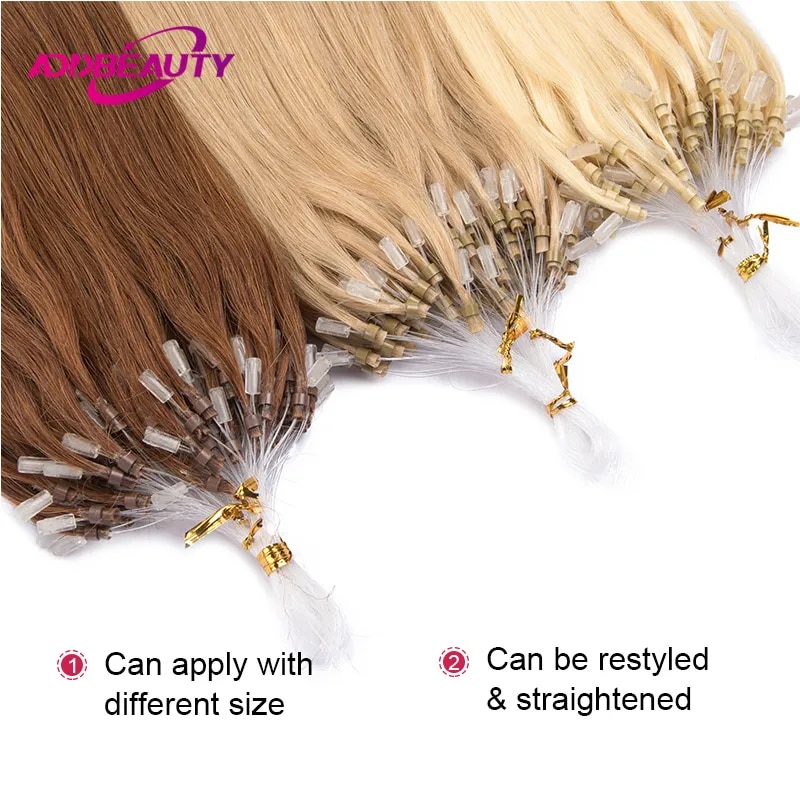 Rechte haarextensies Micro Bea - Invisible Tape In Extensions Real Hair recensie en prijs