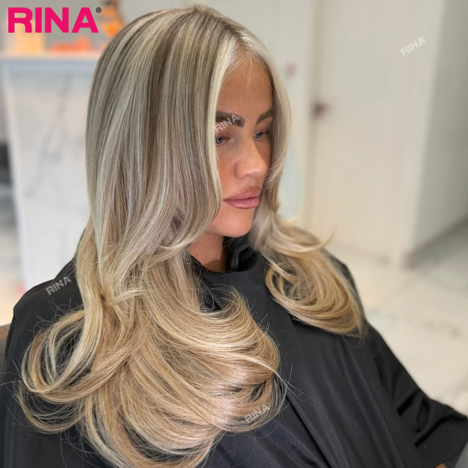Ombre Ash 613 Highlight Blonde - 613 Blonde Body Wave Lace Front Wig recensie en prijs