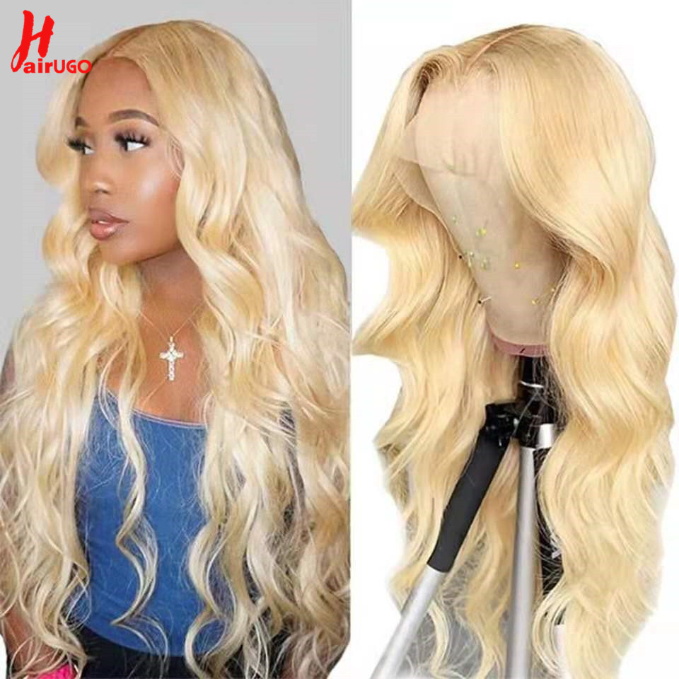 HairUGo 613 Blonde 13x6 Body W - 613 Blonde Body Wave Lace Front Wig recensie en prijs