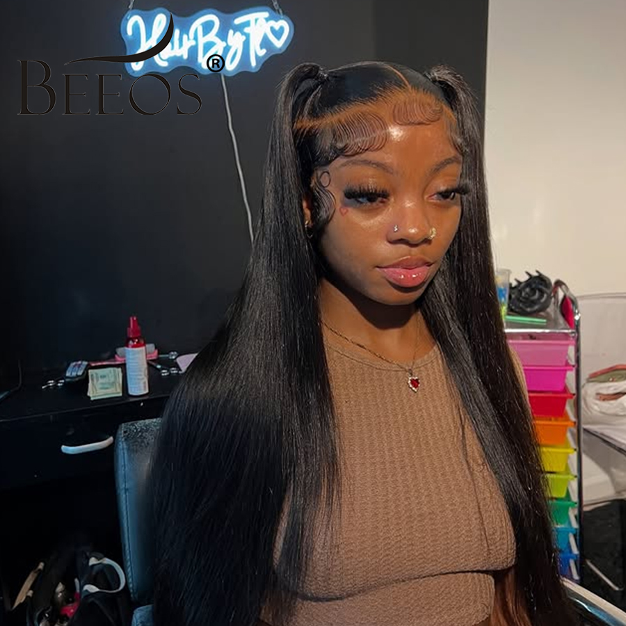 250% 13x4 HD Transparant Kant  - Hd Lace Frontal Wig Human Hair Pre Plucked recensie en prijs
