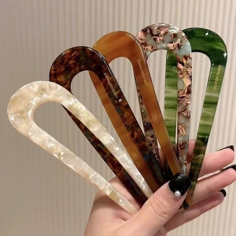 Elegante U-vormige haarclips – - Hair Bundles recensie en prijs