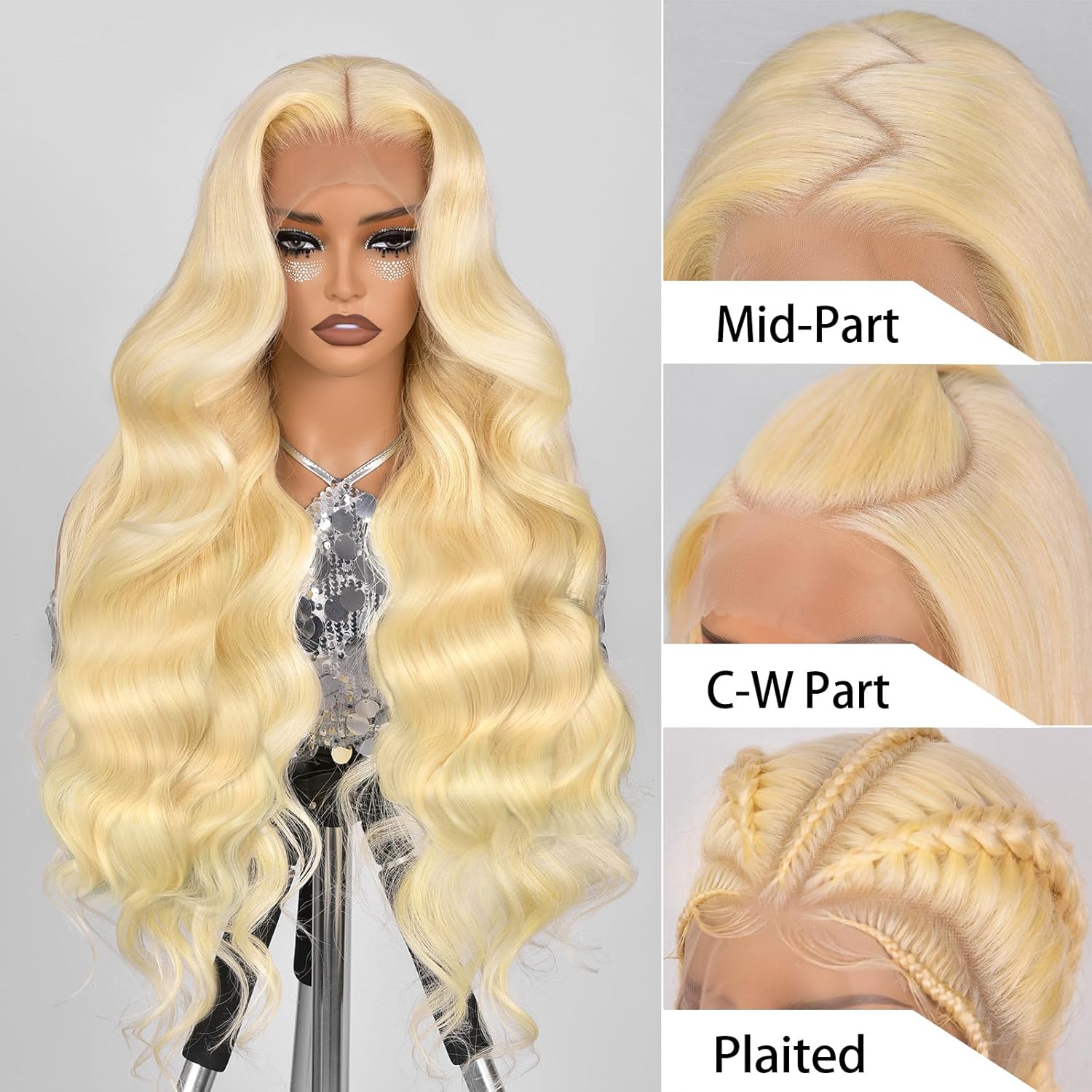 613 Blonde Lace Front Pruik va - 613 Blonde Body Wave Lace Front Wig recensie en prijs