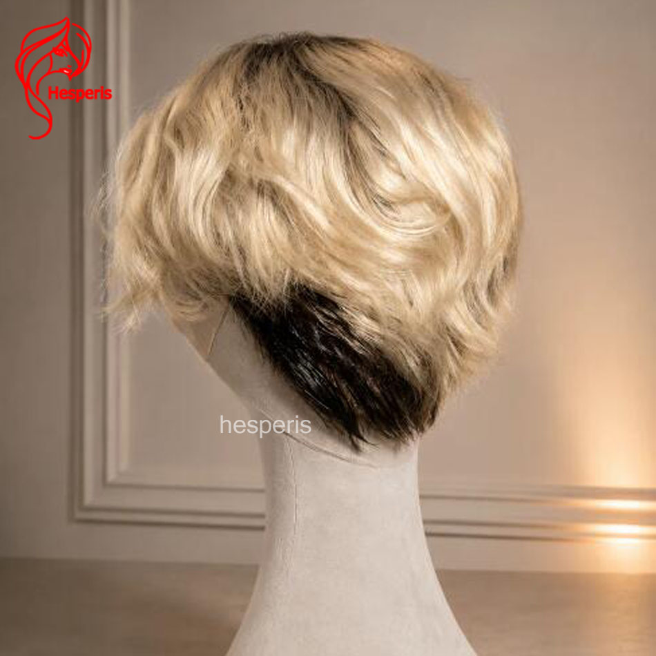 Hesperis Herenpruik Ombre Blon - Glueless Wear And Go Human Hair Wig recensie en prijs