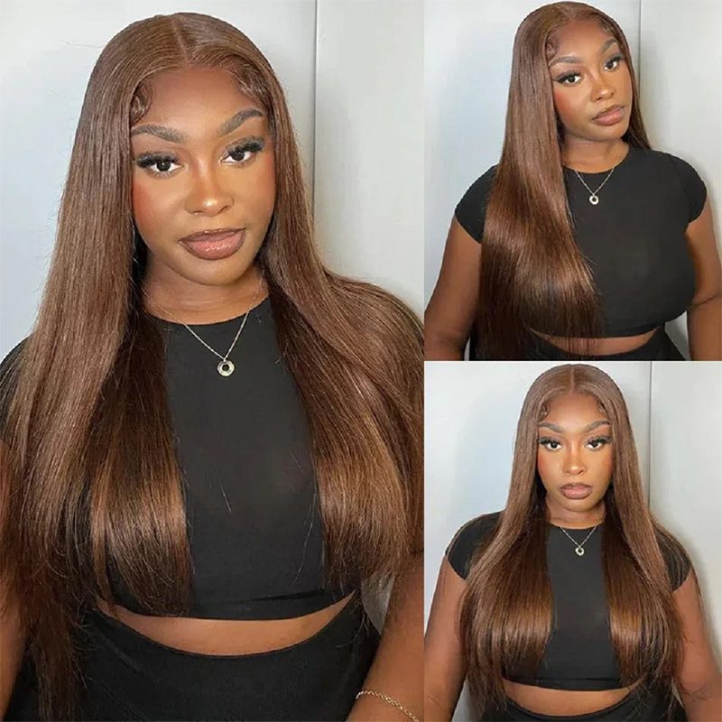 220% Dichtheid 34 Inch Chocola - Human Hair Wigs recensie en prijs