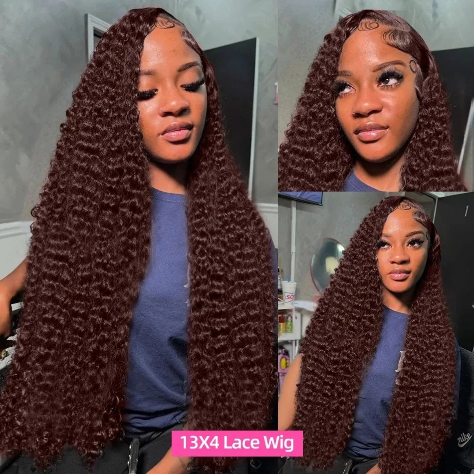 Krullende kant-voor-wig chocol - Hd Lace Frontal Wig Human Hair Pre Plucked recensie en prijs